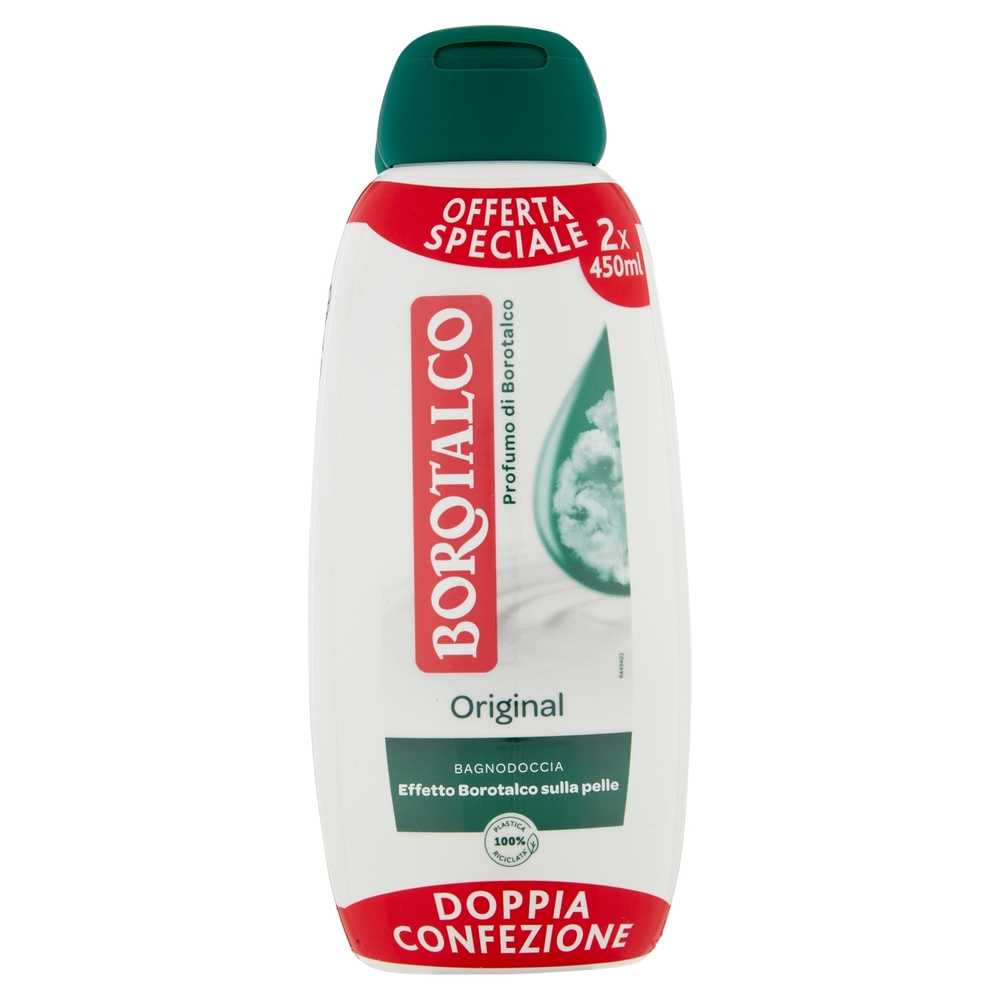 Borotalco Original Profumo di Borotalco Bagnodoccia 2 x 450 ml
